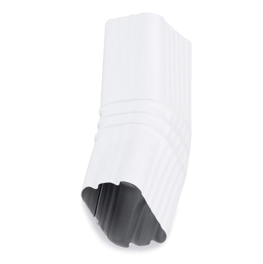 3x4 Short "B"  30° Gutter Elbows Case of 20 Units, Multiple Colors in Stock
