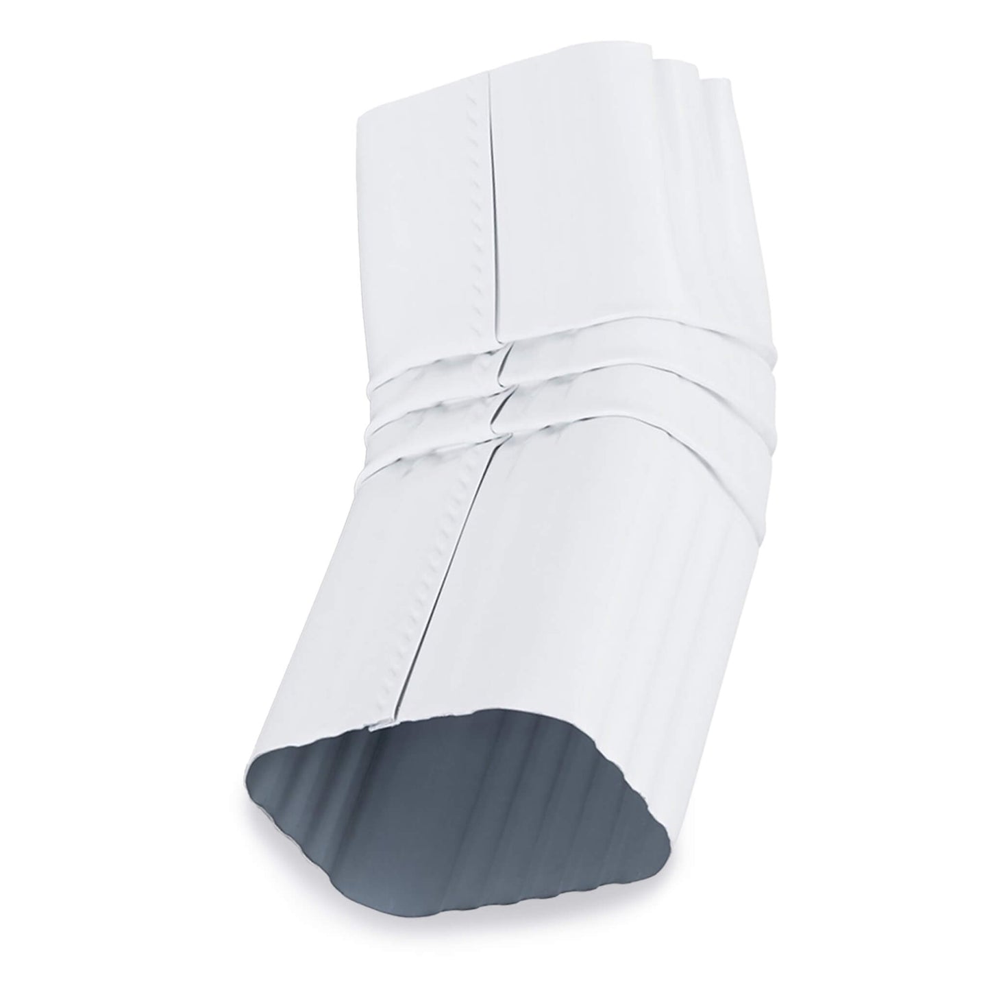 Short "A"  30° Gutter Elbow Multiple Sizes, Over 25 Colors in Stock Aluminum