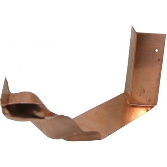 Copper Strip Miters for K-Style Gutters 5' or 6' Inside or Outside
