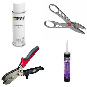 Gutter Tools, Paint and Sealant